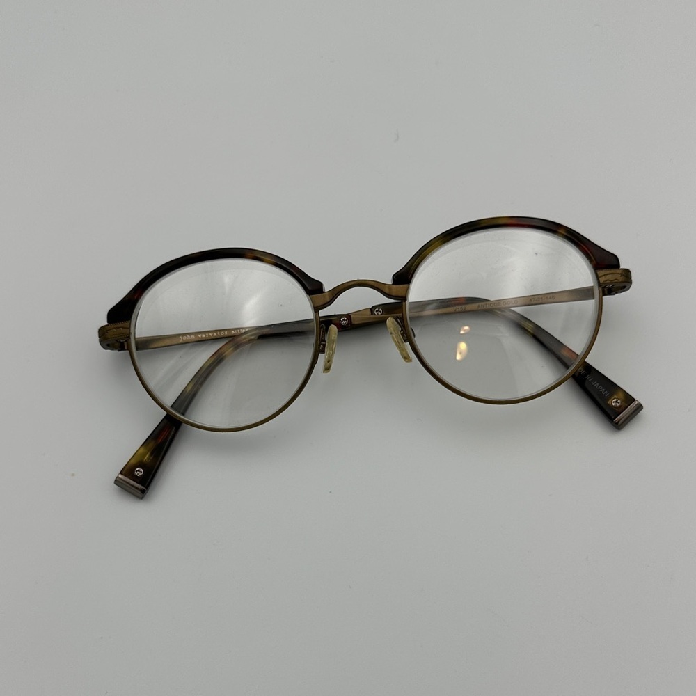 John Varvatos Artisan Collection Glasses style V152 Antique Gold 47-21-145